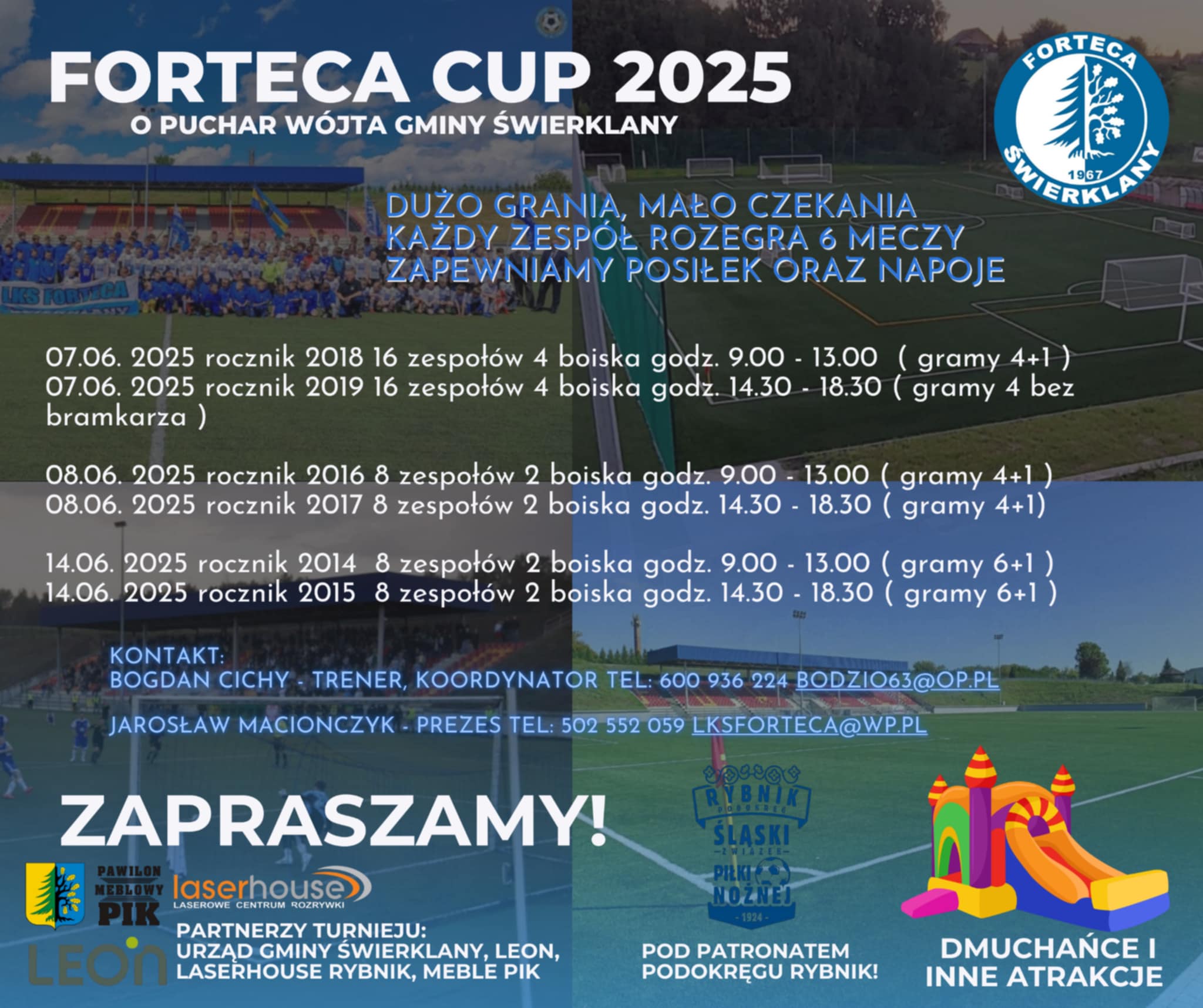 Zapraszamy na turniej.